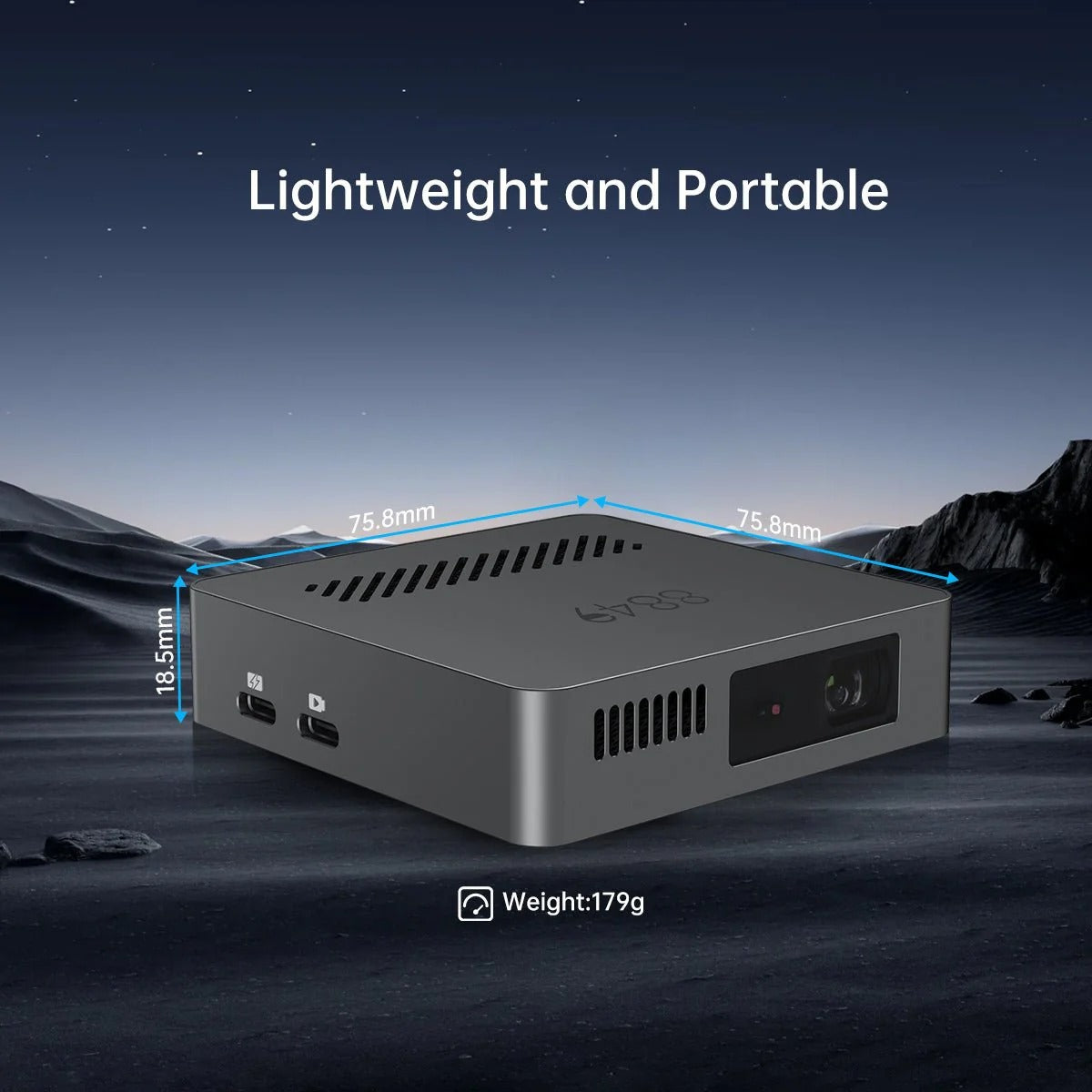 Mars – Mini-projecteur - 720P | 100 Lumens